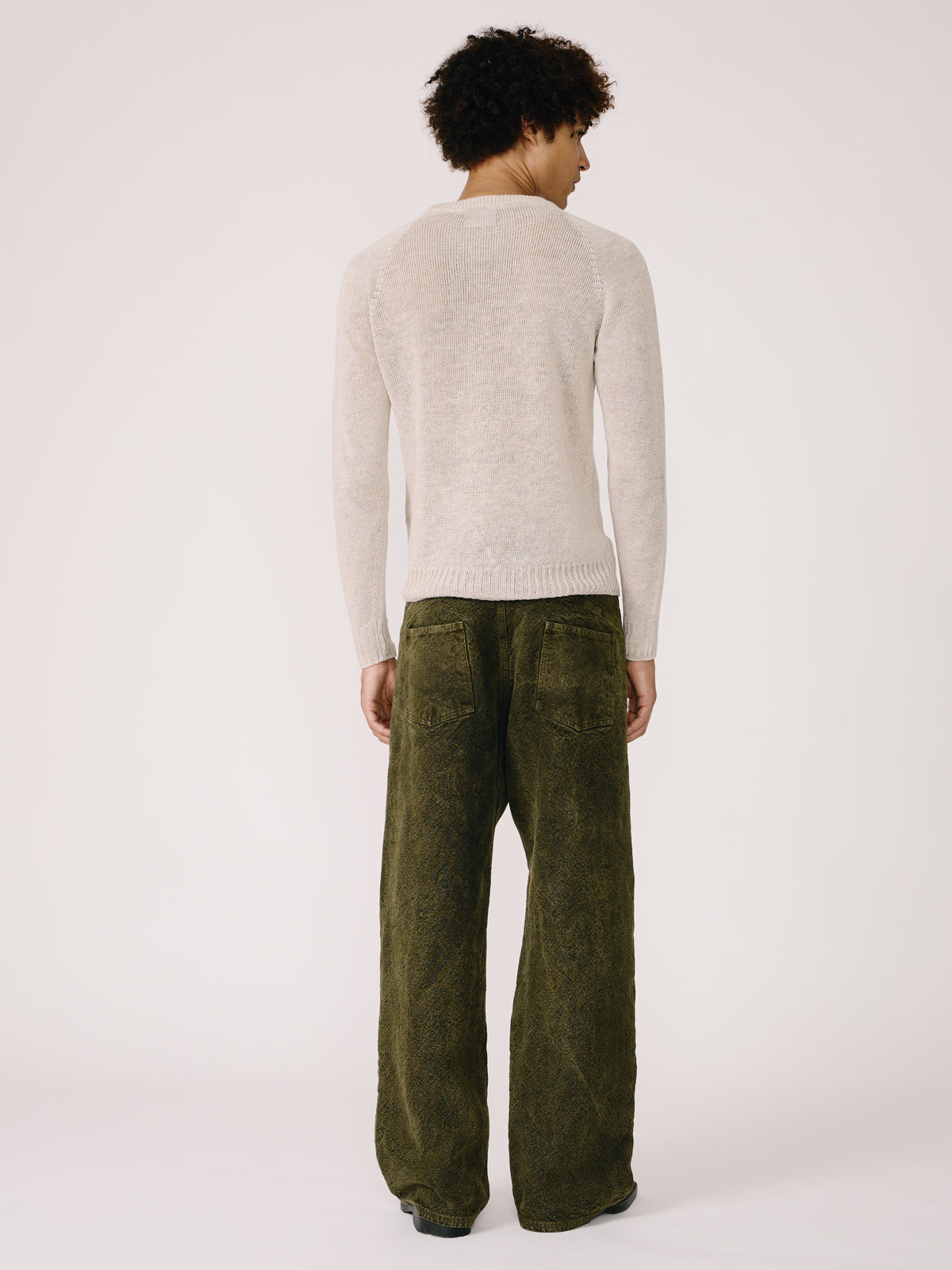 5 Pocket Pant - Pigment Green + Yellow