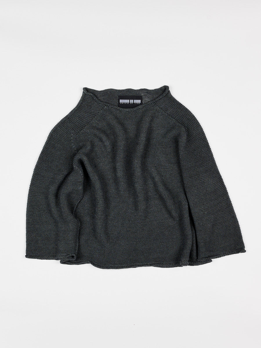 Maglia Linz Crop - Grigio Antracite