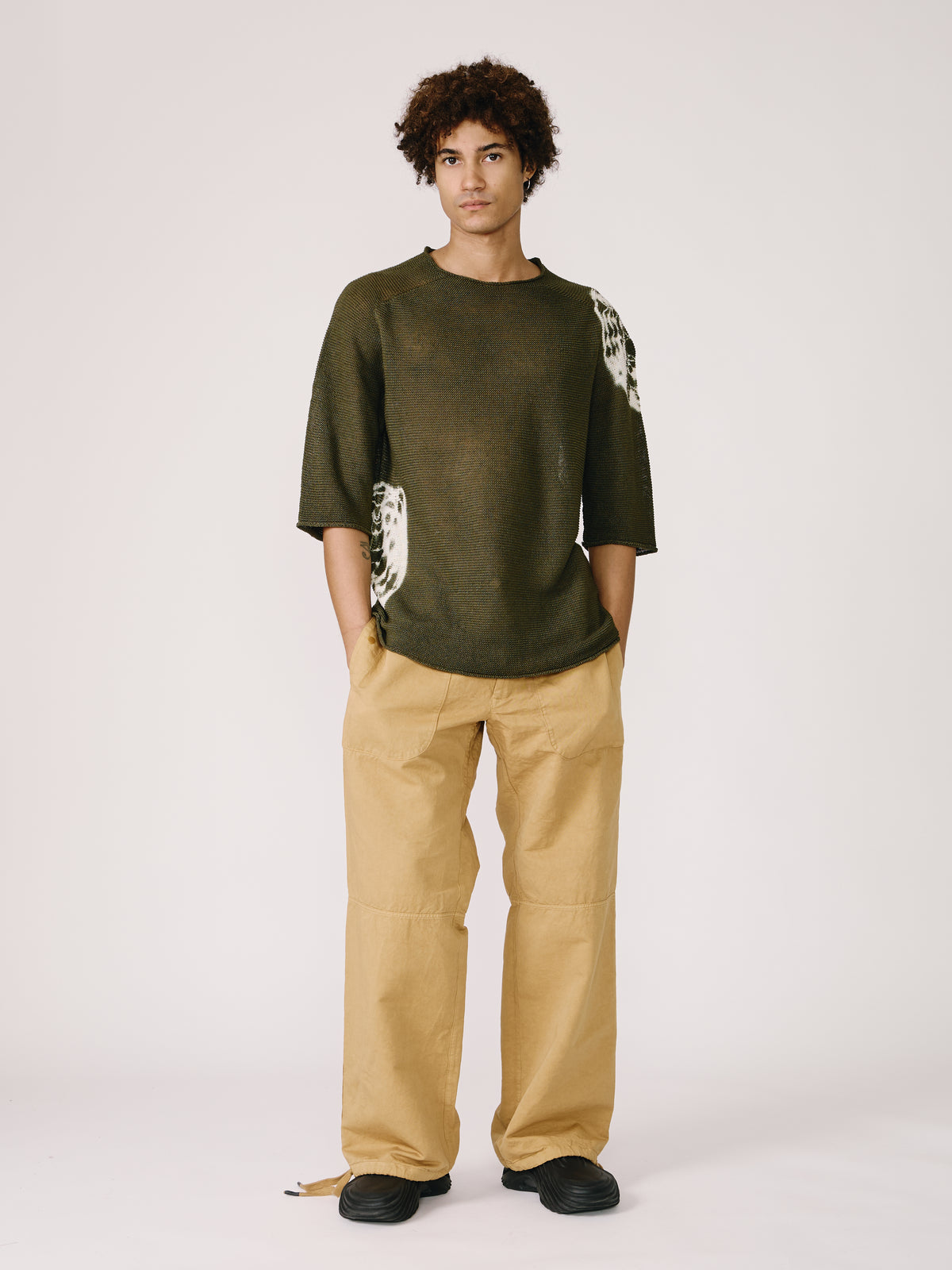 Maglia Linz - Shibori Green
