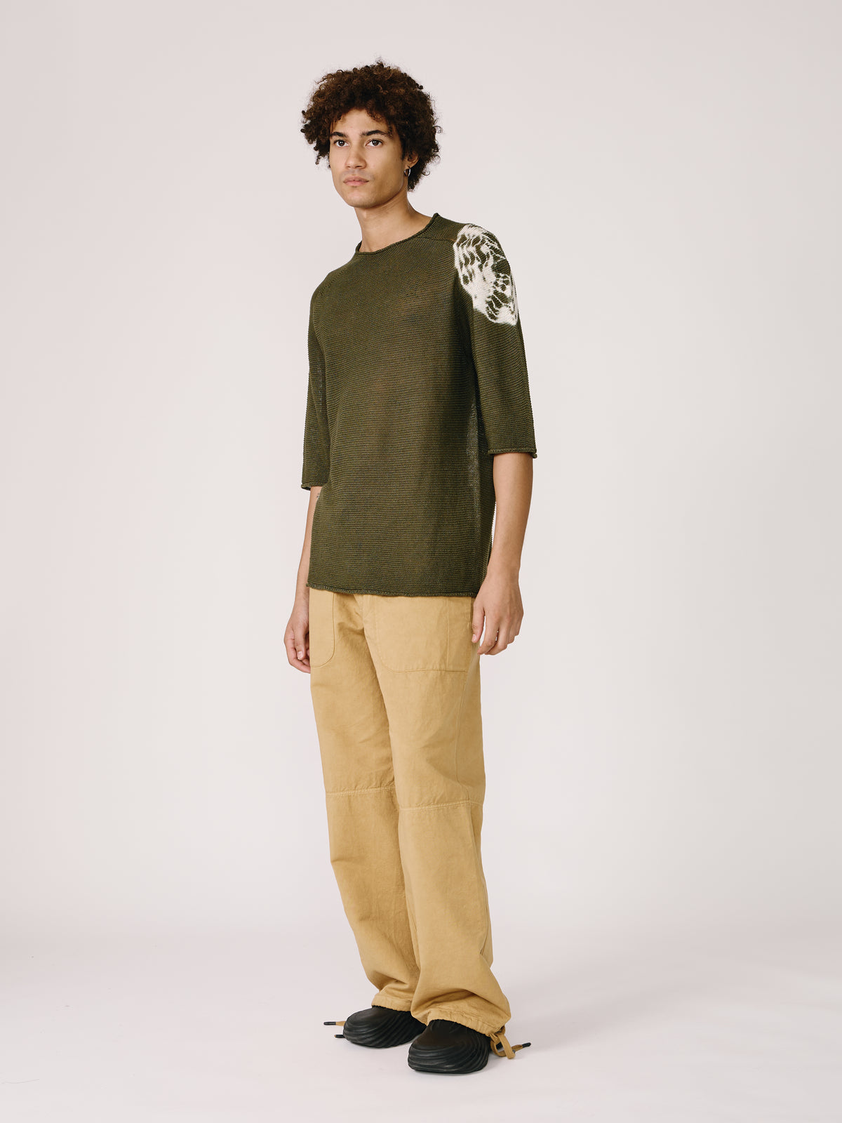 Maglia Linz - Shibori Green