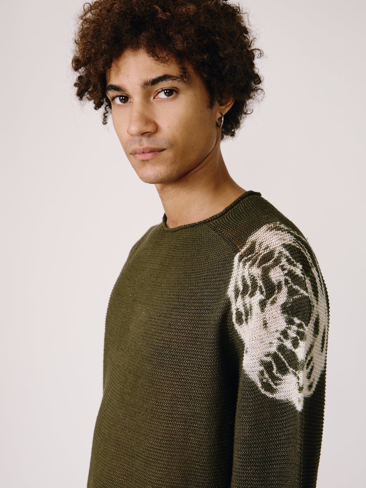 Maglia Linz - Shibori Green