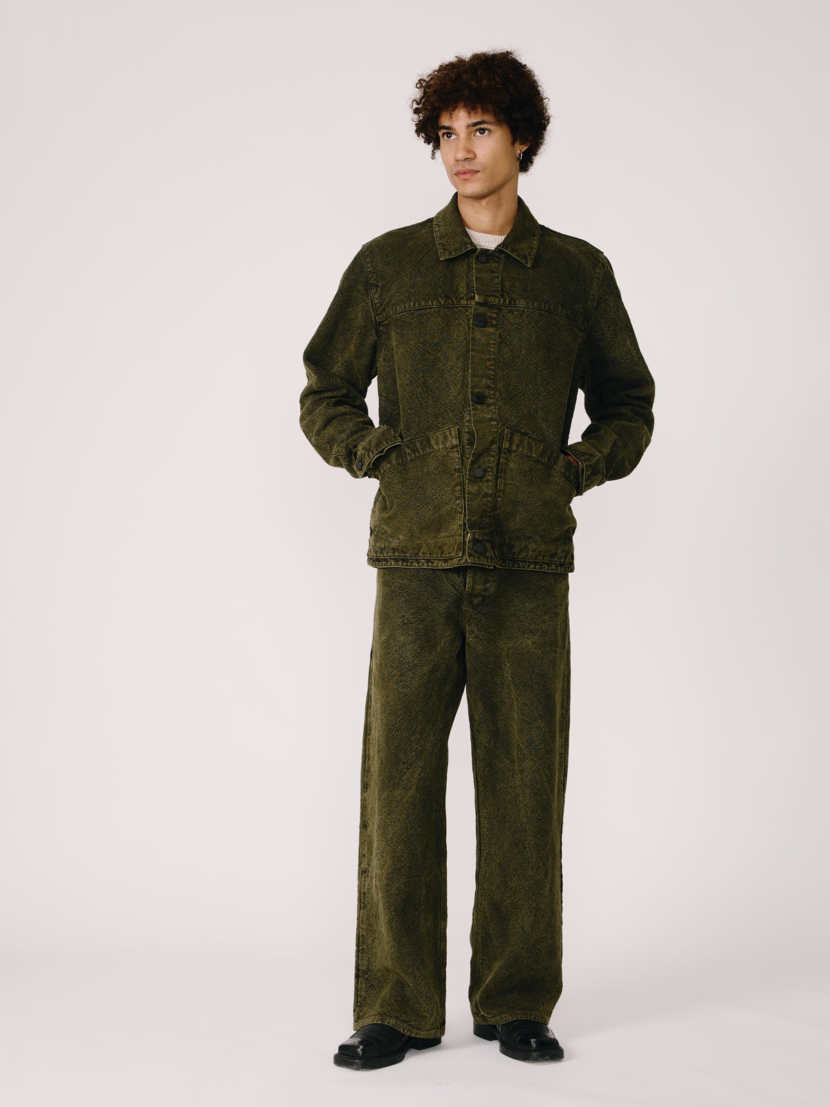 Pharaoh Jacket - Pigment Green + Yellow