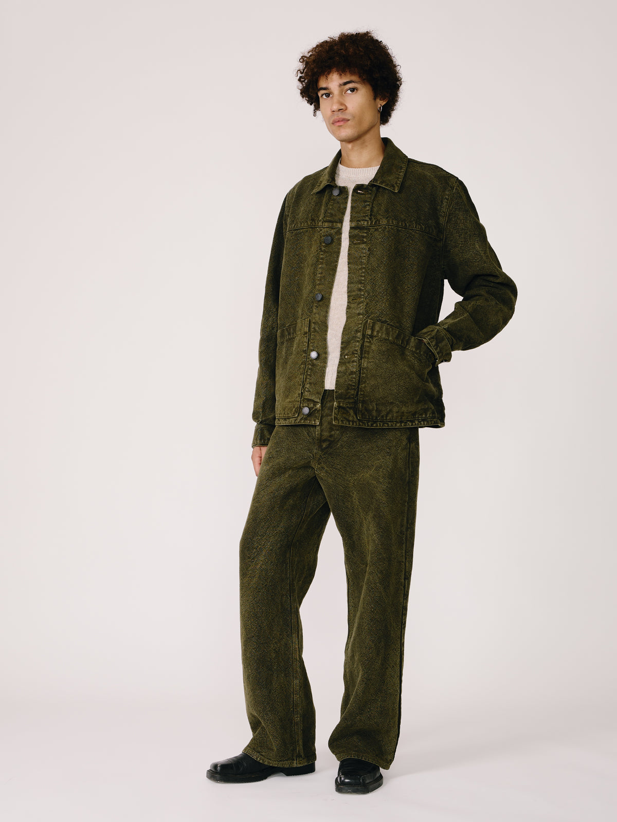 Pharaoh Jacket - Pigment Green + Yellow