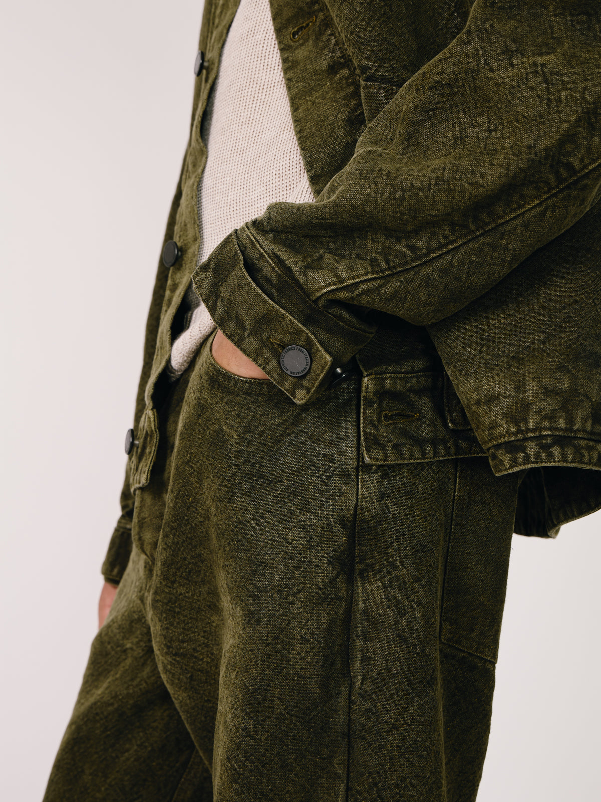 Pharaoh Jacket - Pigment Green + Yellow