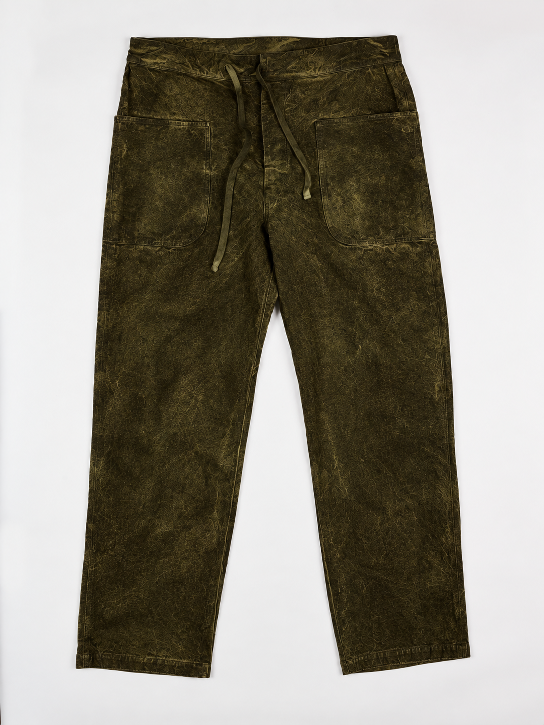 Ranch Pant - Pigment Green + Yellow